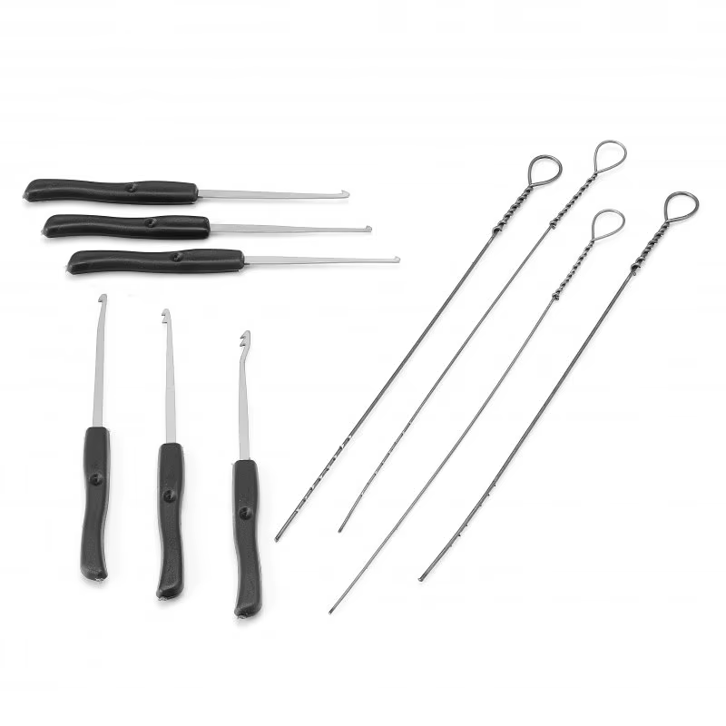 Kit de crochetage de serrures pour serrurier automobile, extracteur de clés, outils manuels pour l'e