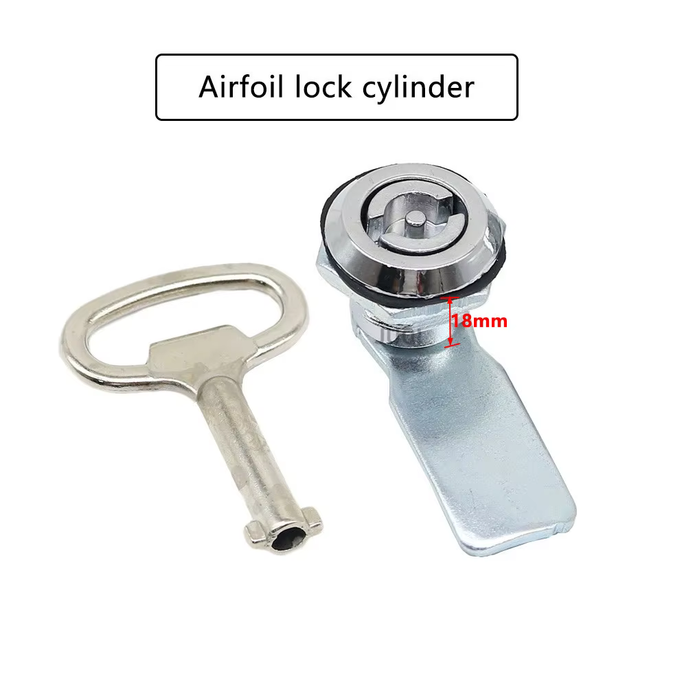MS705 boîte de distribution en alliage de zinc serrure interrupteur armoire serrure de porte triangl