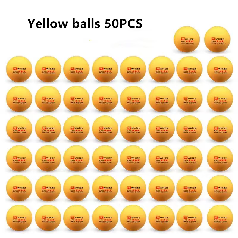 3 étoiles 50/100 pièces balle de Tennis de Table norme nationale ABS 40 + haute élasticité qualité b