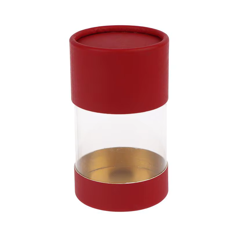 Boîte cylindrique artisanale pour le bricolage, les cadeaux de mariage, les flacons d'aromathérapie 