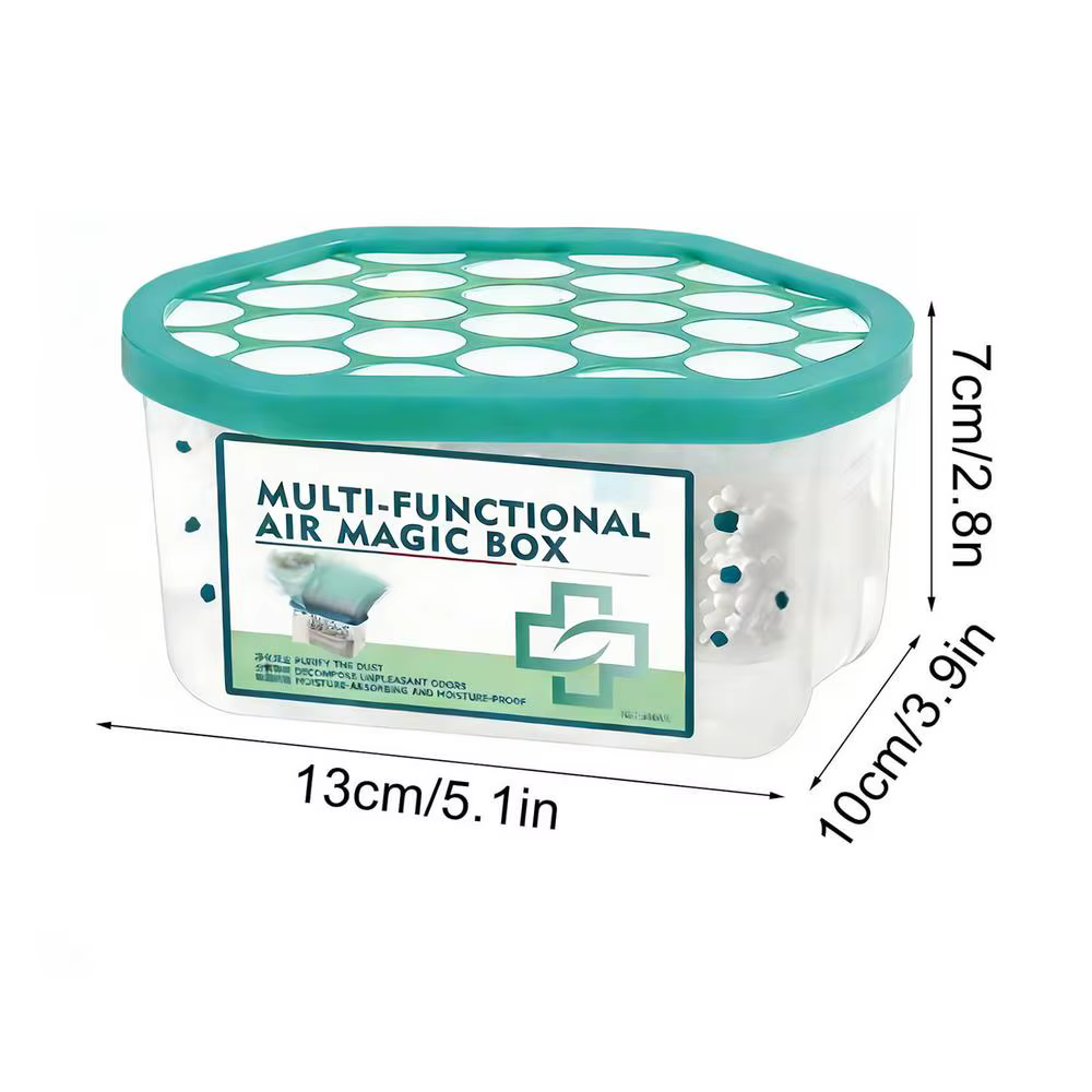 Boîte magique de purification de l'air intérieur, élimination de la poussière, boîte magique multifo