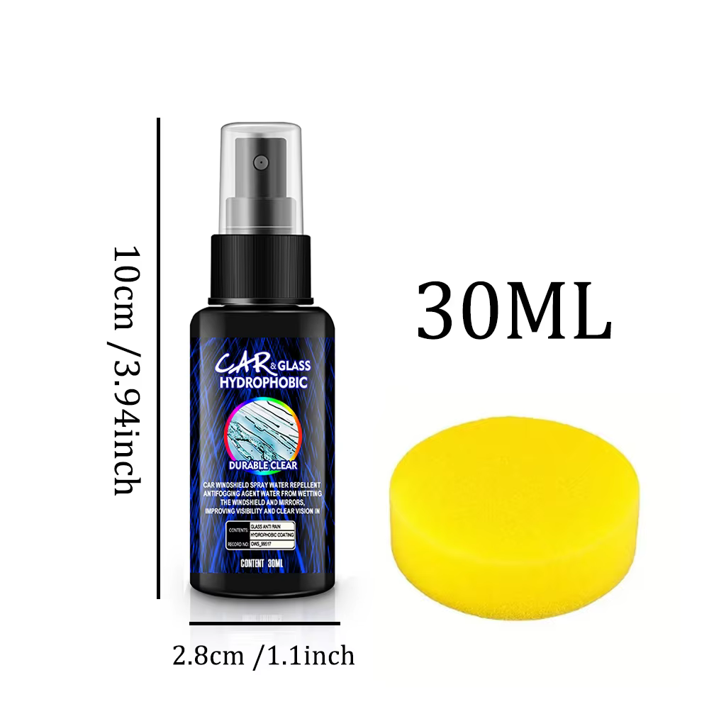 Spray Anti-pluie pour verre de voiture, Agent de revêtement hydrofuge pour voiture, imperméable, Ant