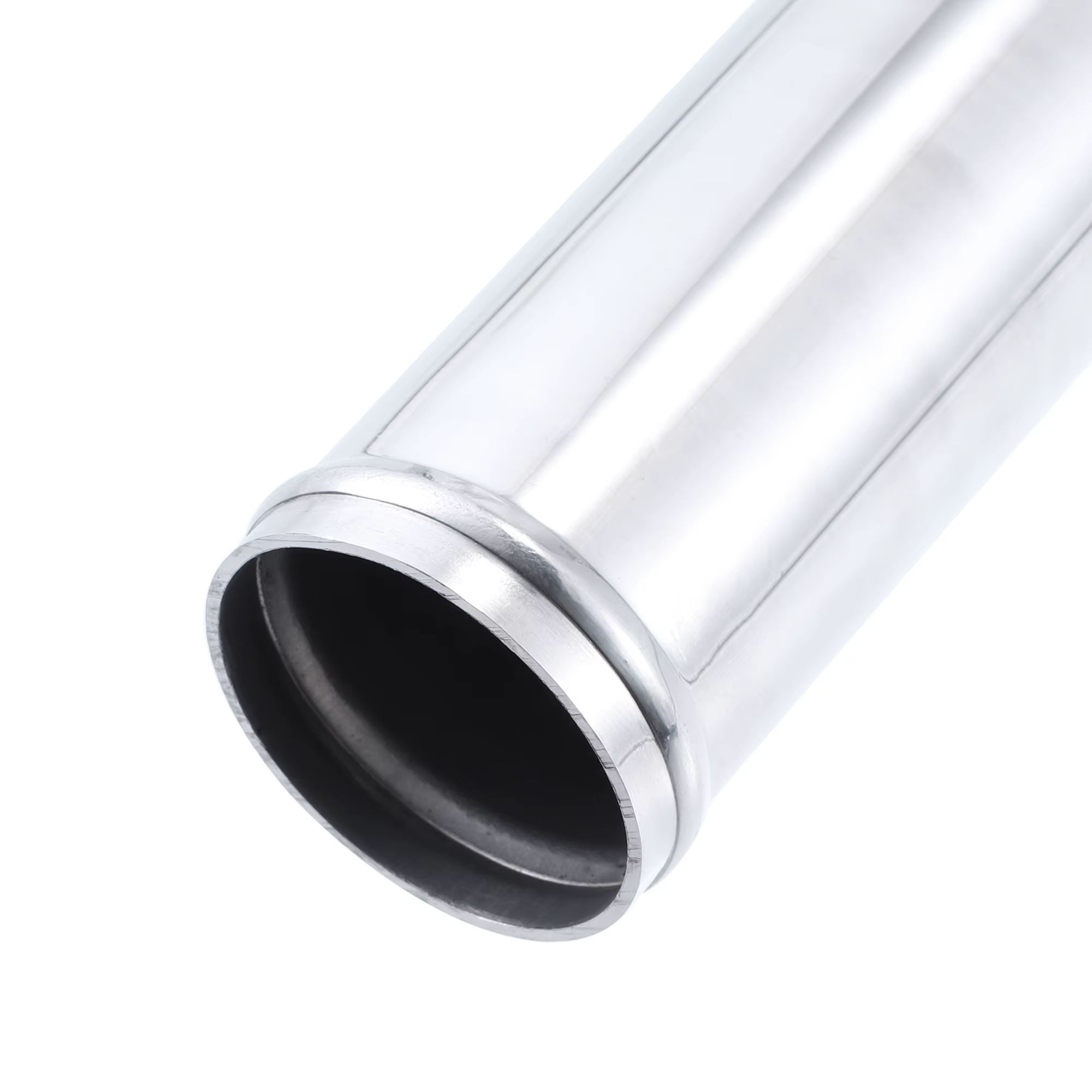 Uxcell Tube en alliage d'aluminium OD 51/57/63/70/76mm tuyau de refroidisseur intermédiaire tuyau d'