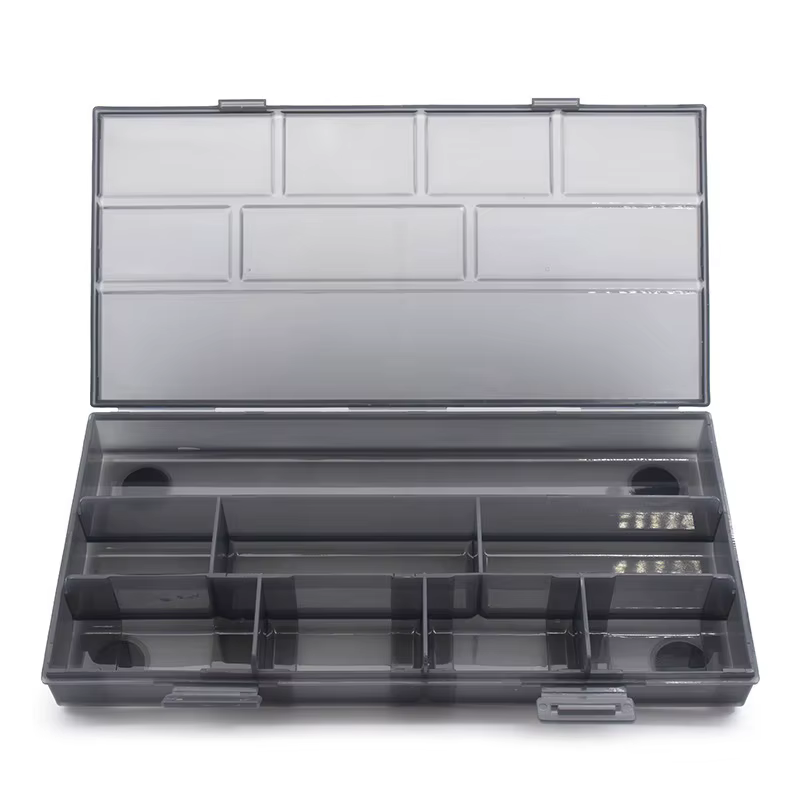 Boîte de rangement pour outils de coiffure, compartiment multi-grille, organisateur, peigne, pinces 