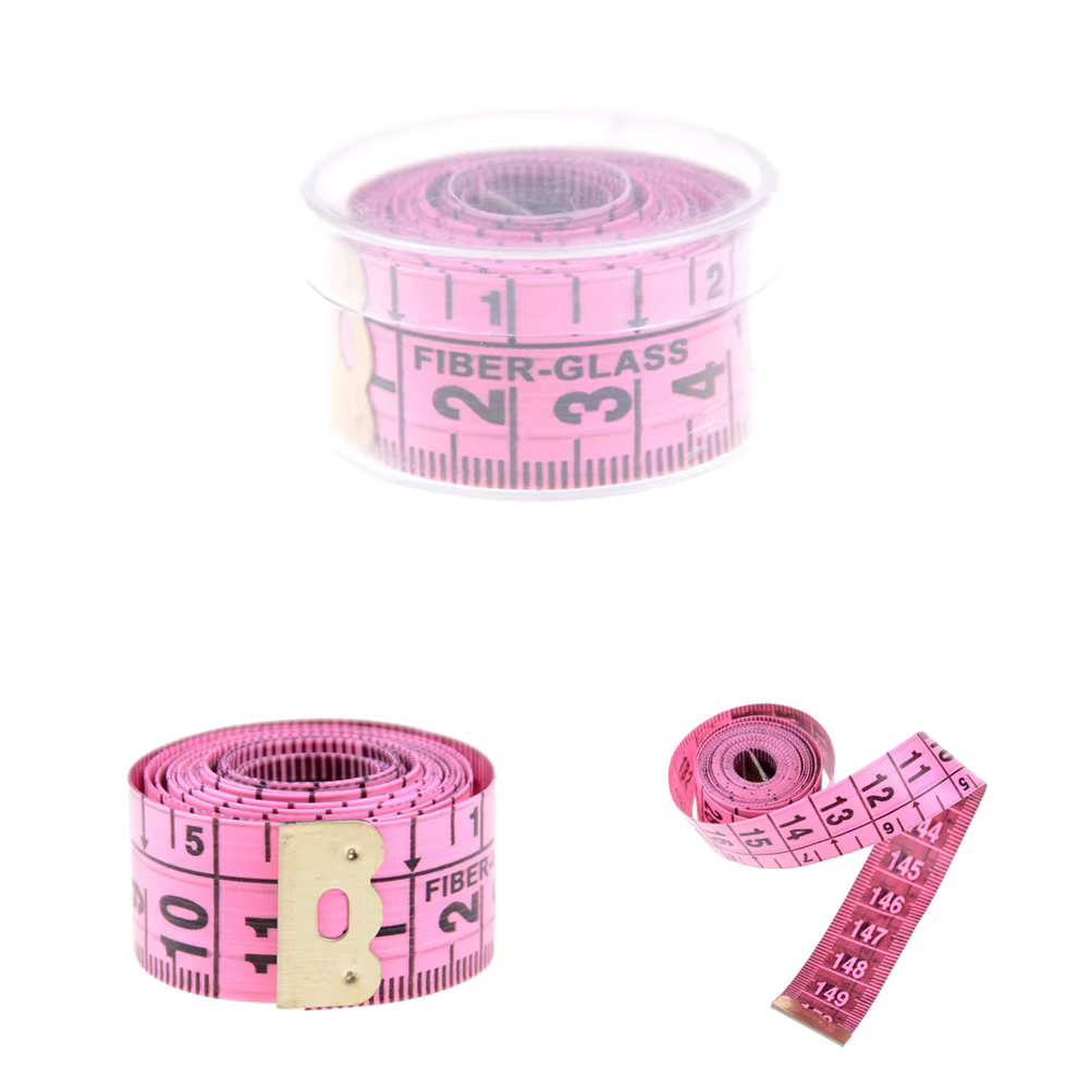 Nouveau ruban à mesurer plat de 1,5 m (60 pouces) pour tailleur, couture, tissu, règle de mesure sou