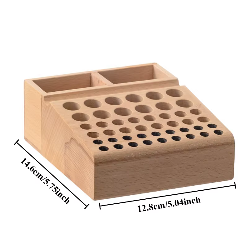 Support de rangement d'outils en bois, 46/98 trous, porte-outils de travail manuel, porte-outils d'a