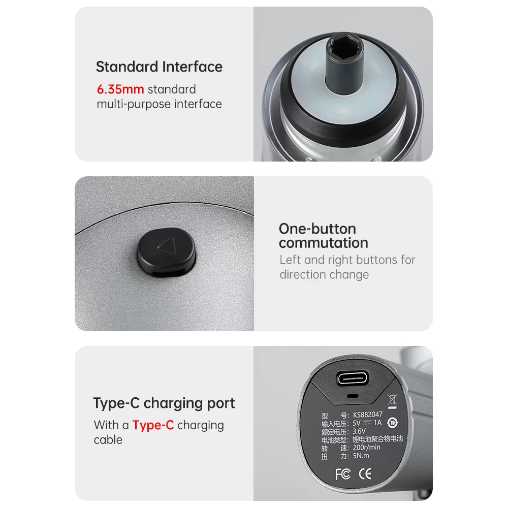 Tournevis de précision, ensembles électriques 35 en 1, outil électrique Rechargeable, Mini petits em