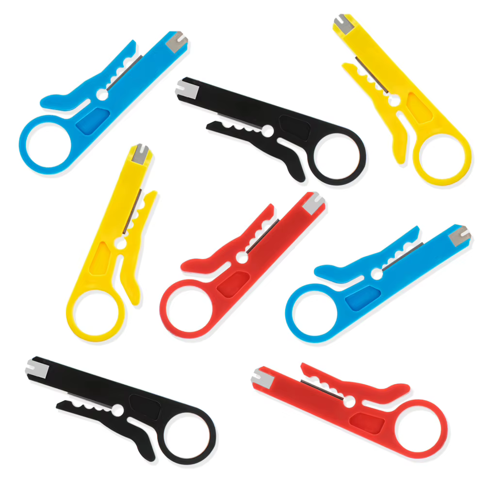 Pince à dénuder les câbles, coupe-fil, outil de sertissage, couteau à dénuder multiple, mini pince à