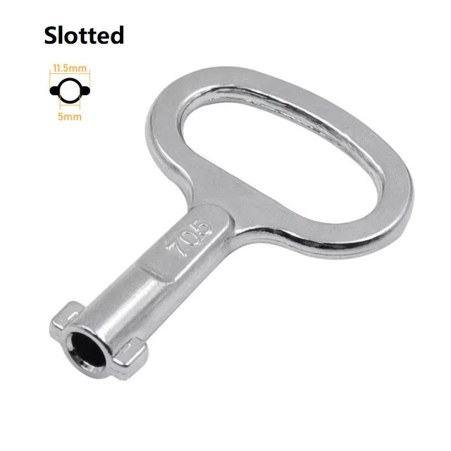 Clé universelle de Valve de verrouillage de porte d'ascenseur, clé triangulaire, boîte électrique, c