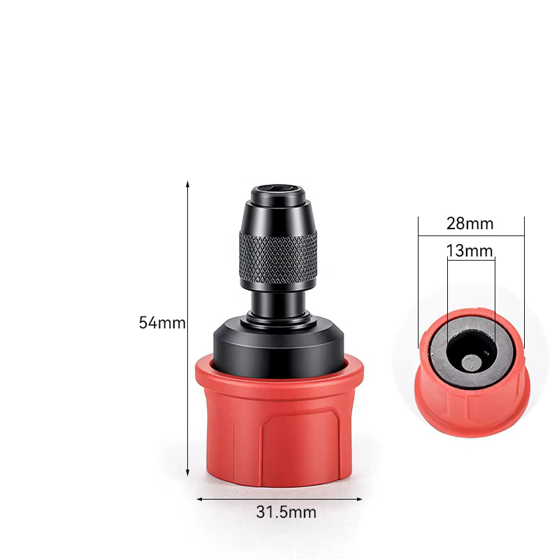 Adaptateur universel pour embouts de perceuse, mandrin à changement rapide pour embouts hexagonaux d
