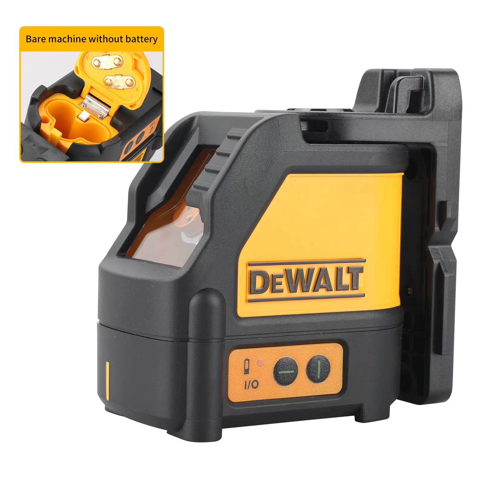 Niveau laser auto-nivelant DEWALT 088CG, lumière verte LD améliorée, outil de mesure d'alignement ho