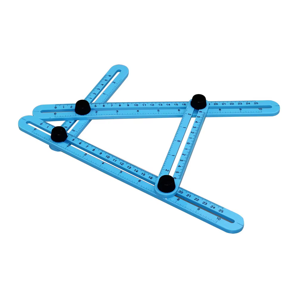 Rapporteur règle multi-angle modèle 4 outil de mesure d'angle pliant brique carrelage bois coin prod