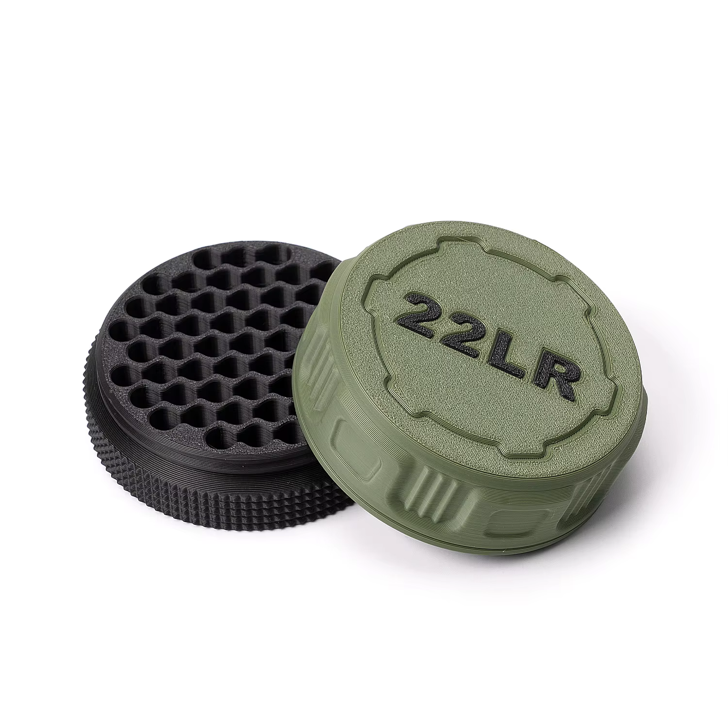 Boîte de rangement compacte et durable pour munitions, adaptée aux munitions de calibre 22LR, pour l