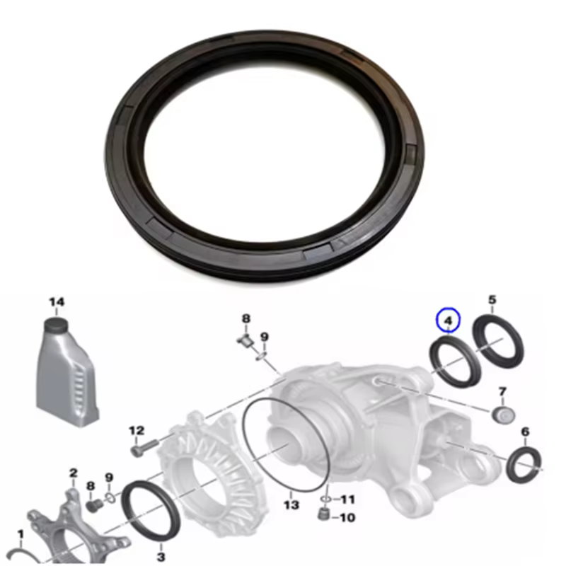 Joint d'huile pour boîte de vitesses à angle droit pour BMW R1200GS ADV ST R1200RT R1250 R RS R900RT