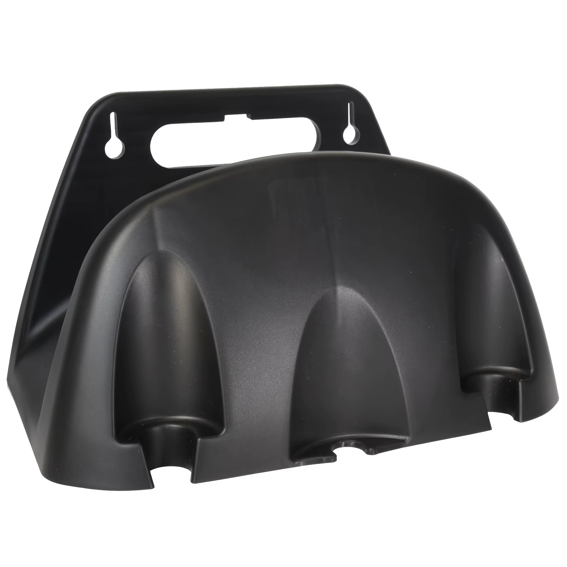 Un support de tuyau d'arrosage mural en plastique robuste pour stocker l'arrosage et l'irrigation du