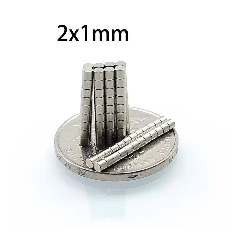 20/50/100 pièces Ultra Micro aimants 2mm x 1mm-les plus petits aimants à disque au monde pour la rép