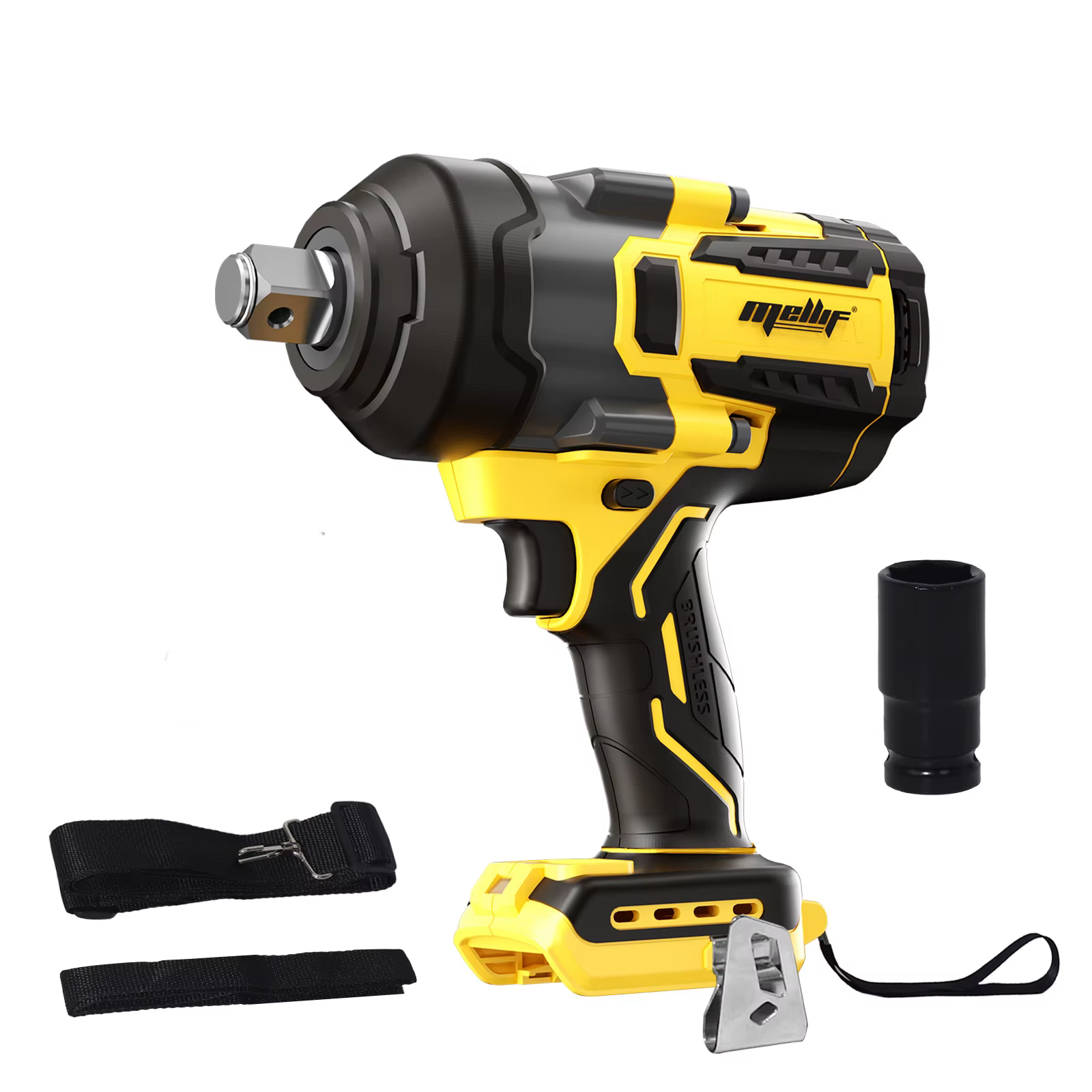 Clé à chocs électrique sans fil compatible avec la batterie Dewalt 18V 20V (sans batterie) avec coup