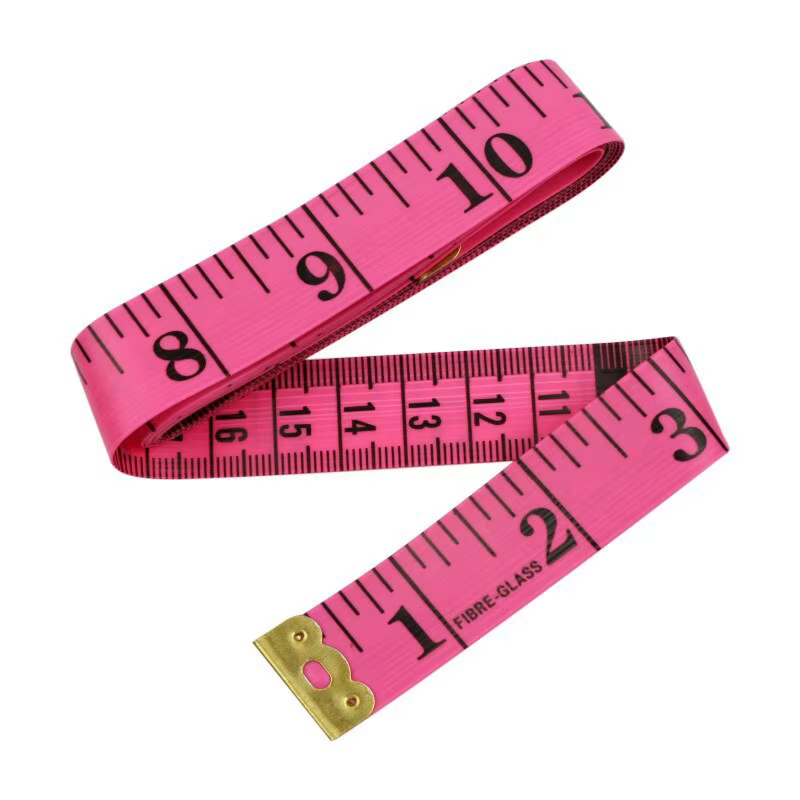 2 Pcs BlackTape Mesure Pouces Mini Portable De Mesure Vêtements Tailleur Ruban À Mesurer Tour De Tai