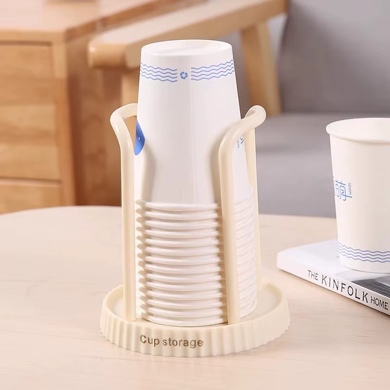Porte-gobelet en papier minimaliste, support de rangement de gobelets jetables pour la maison, suppo
