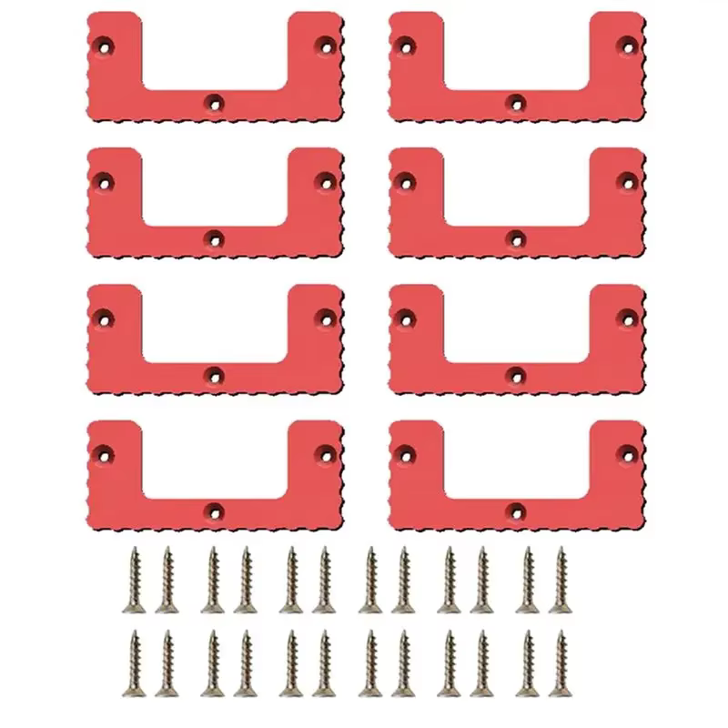 Clous de fixation 8 pièces, efficaces pour système Packout, pour mur de garage ou rangement de véhic