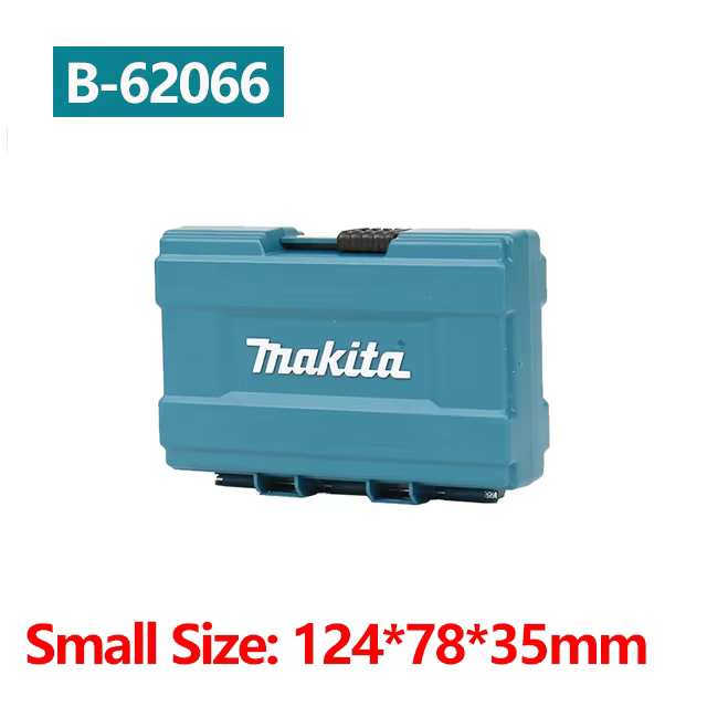 Makita-Boîte de rangement en plastique pour petites pièces, matériel d'outil de quincaillerie, foret