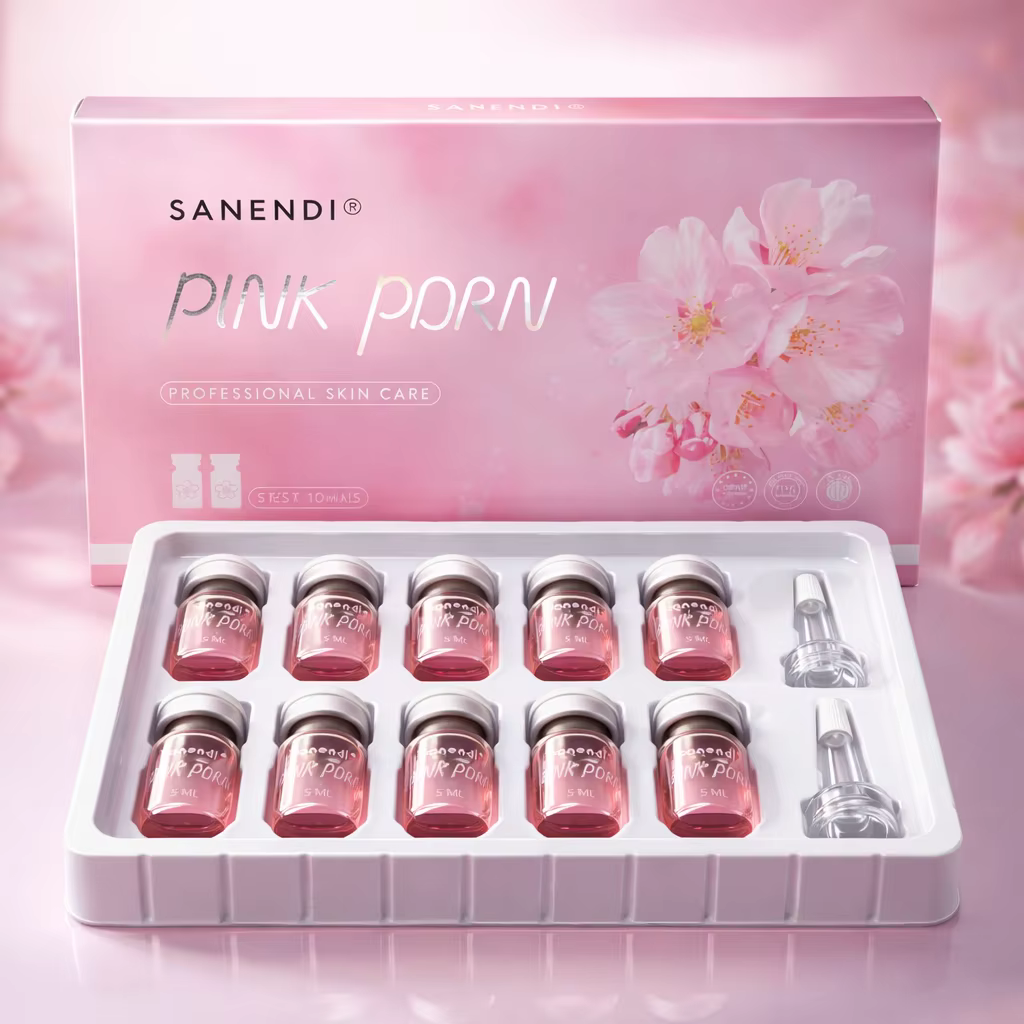 10 flacons de sérum facial PDRN ADN de saumon rose pour DermaPen, cocktail éclaircissant à base de p