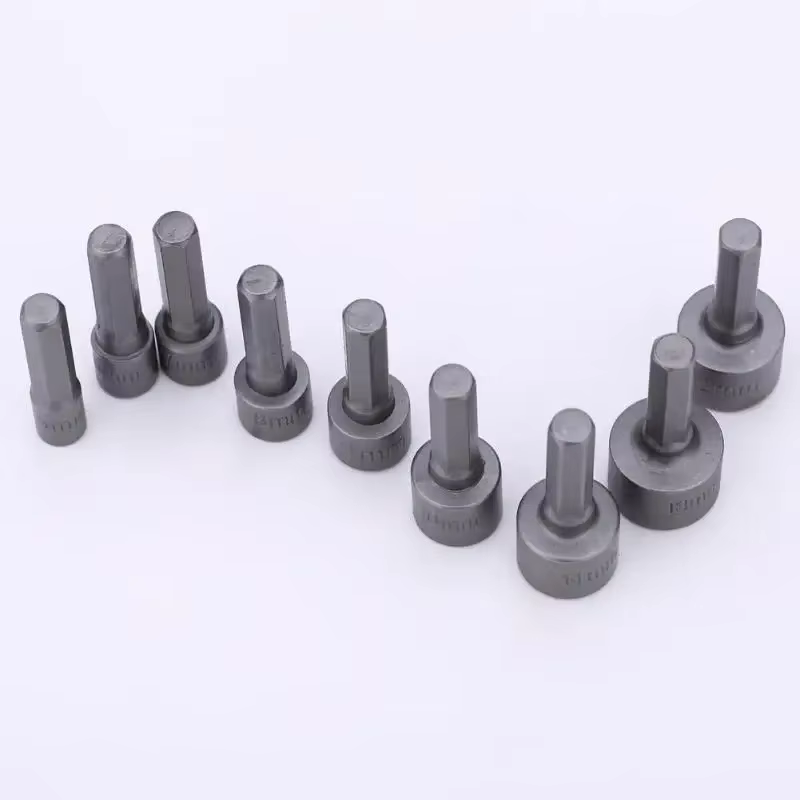 9 pièces/ensemble 5mm-13mm douilles hexagonales manchon buses écrou tournevis ensemble Schroevendraa