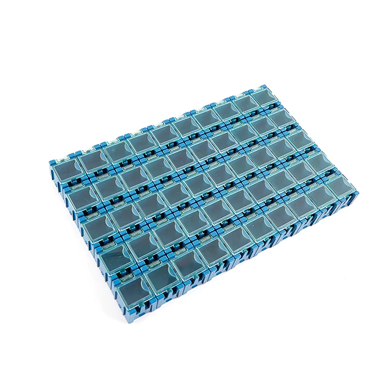 Kit de mini boîtes de rangement pour coordinateur électronique, conteneur, SMD, SMT, ensemble de 50 