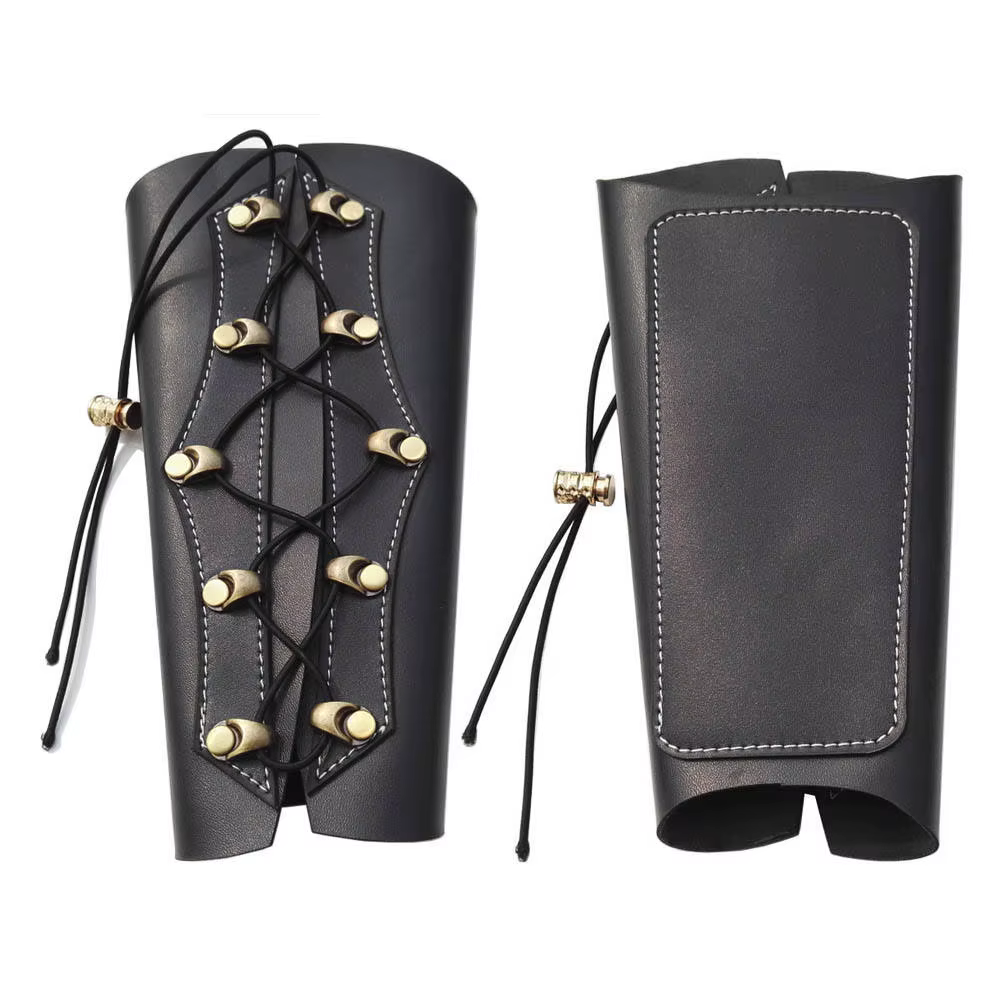 Garde-bras de tir à l'arc, équipement de protection traditionnel en cuir, équipement de brassard, pr