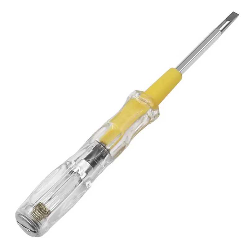 Tournevis double tête avec testeur de tension 100-500V et détecteur, outils amovibles à tête crucifo