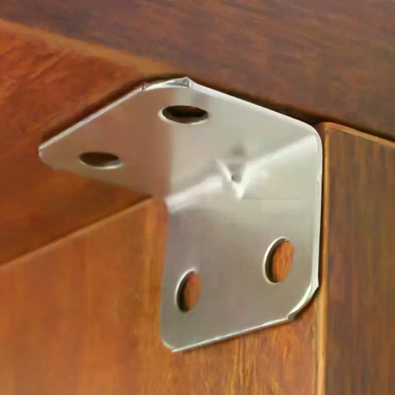 20 pièces Angle fer conseil Table chaise armoire armoire connecteur fixe 90 degrés Angle plaque supp