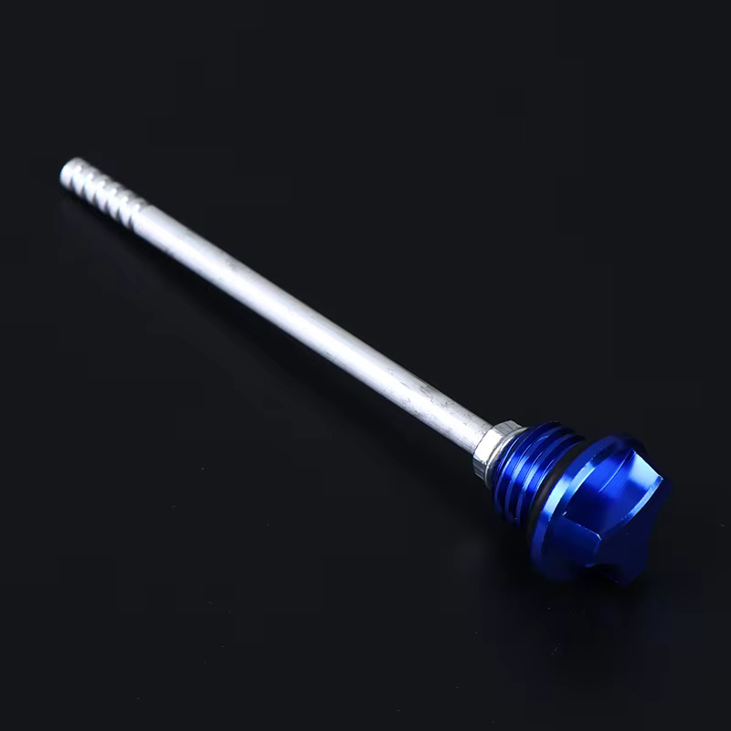 Capuchon de jauge de niveau d'huile moteur de moto, indicateur de niveau d'huile CNC en aluminium, a