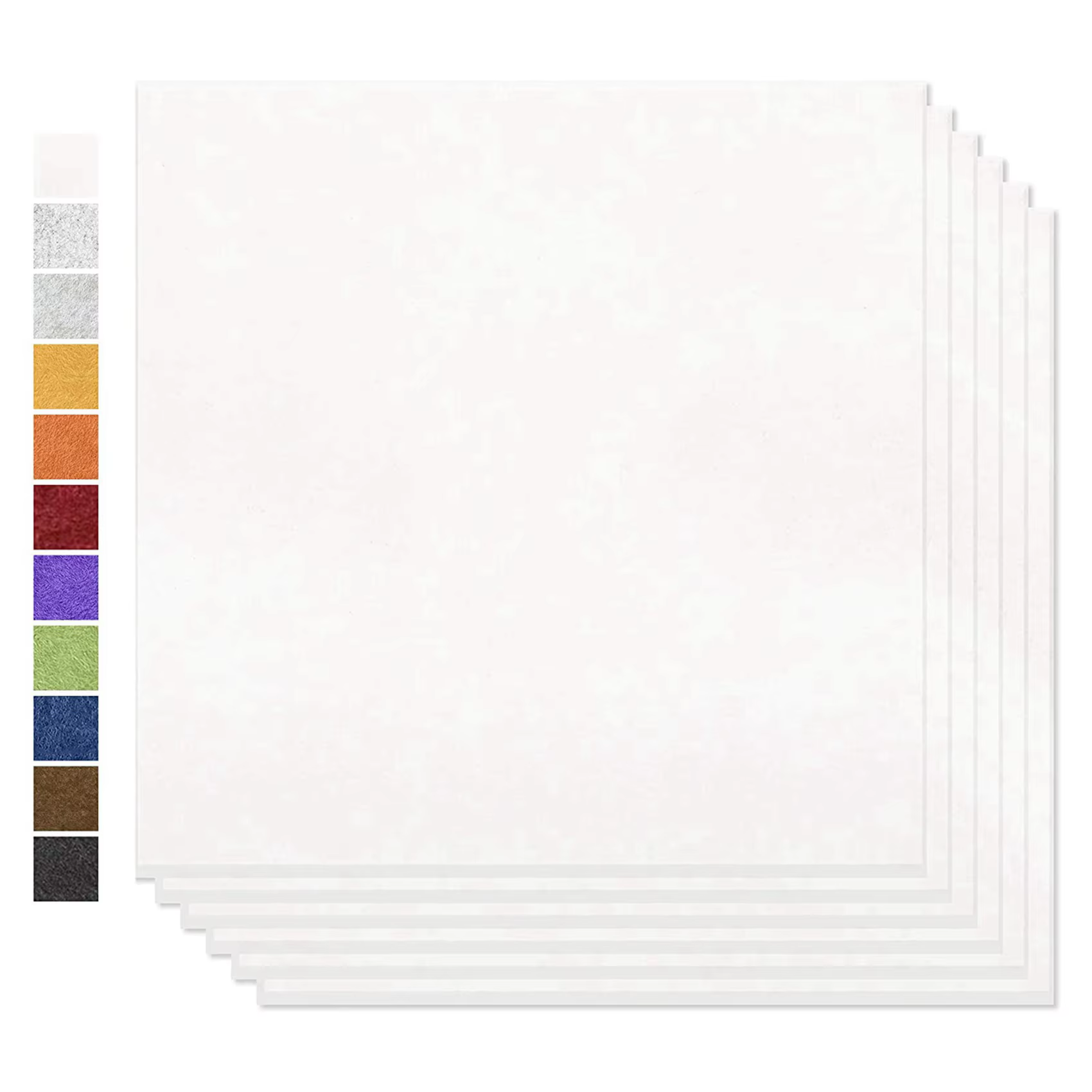 Panneau d'absorption acoustique M12K-24PCS, 12 pouces X 12 pouces X 0.4 pouces, rembourrage insonori