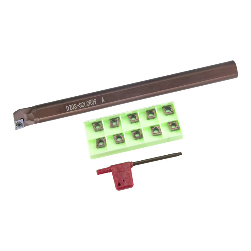 SCLCR S07K S08K S12M D06K D14N D25S-SCLCR06/09 outil de coupe de tour cnc ressort en acier antichoc
