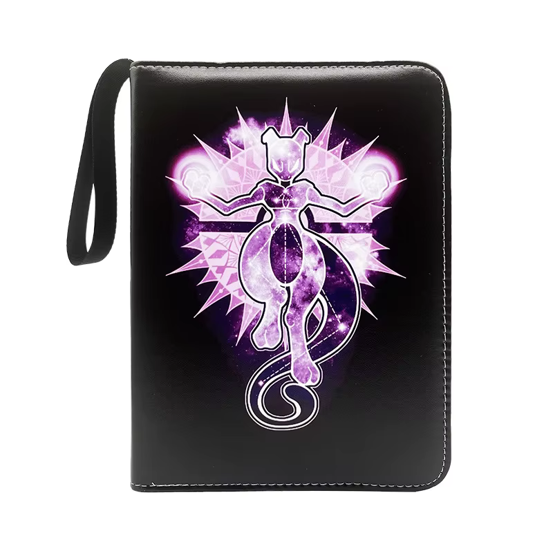 Album de cartes Pokémon 4 - Pocket 9-Pocket Binder Anime Card Pack Booklet - Album de cartes TCG Ani