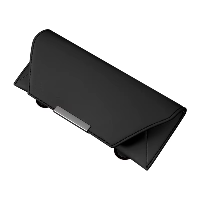 Boîte de rangement pour lunettes de voiture pare-soleil, boîte à lunettes de voiture, boîte de range