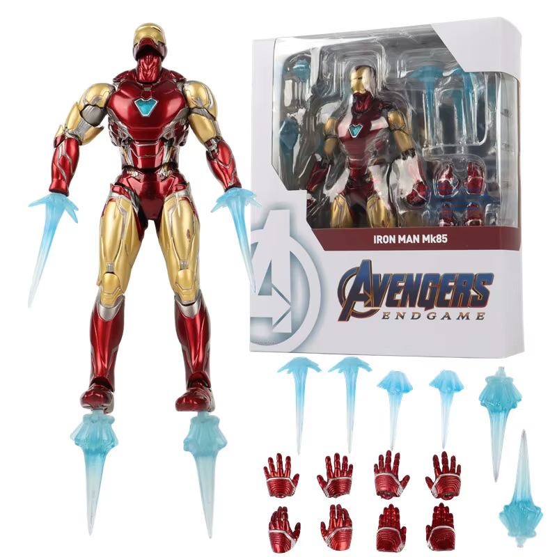 Iron Man MK85 MK50 MK20 MK5 MK7, modèle de figurine d'action, jouets à collectionner, cadeau d'anniv