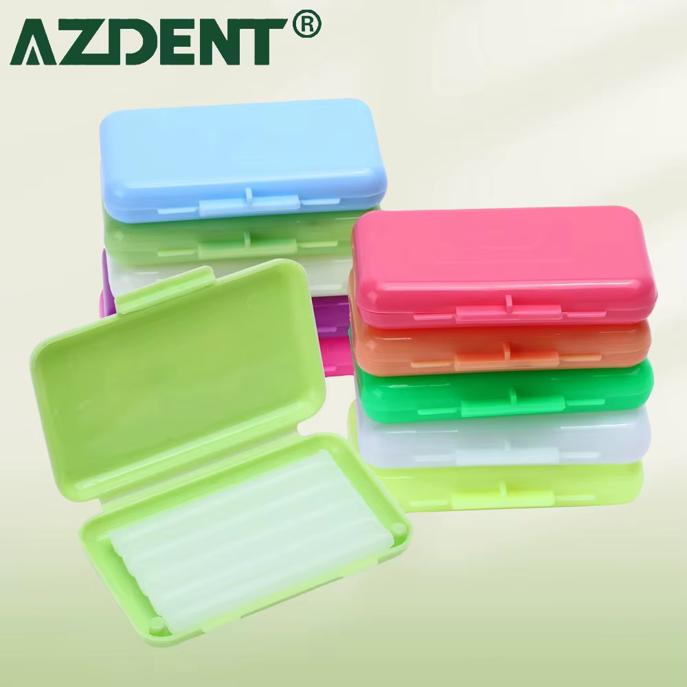Cire d'orthodontie dentaire AZDENT, 10 boîtes/paquet, différentes saveurs en option