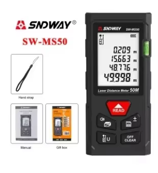 2026 Meilleures Ventes SNDWAY Télémètre Laser Numérique Professionnel Mini Télémètre Laser Trena de 
