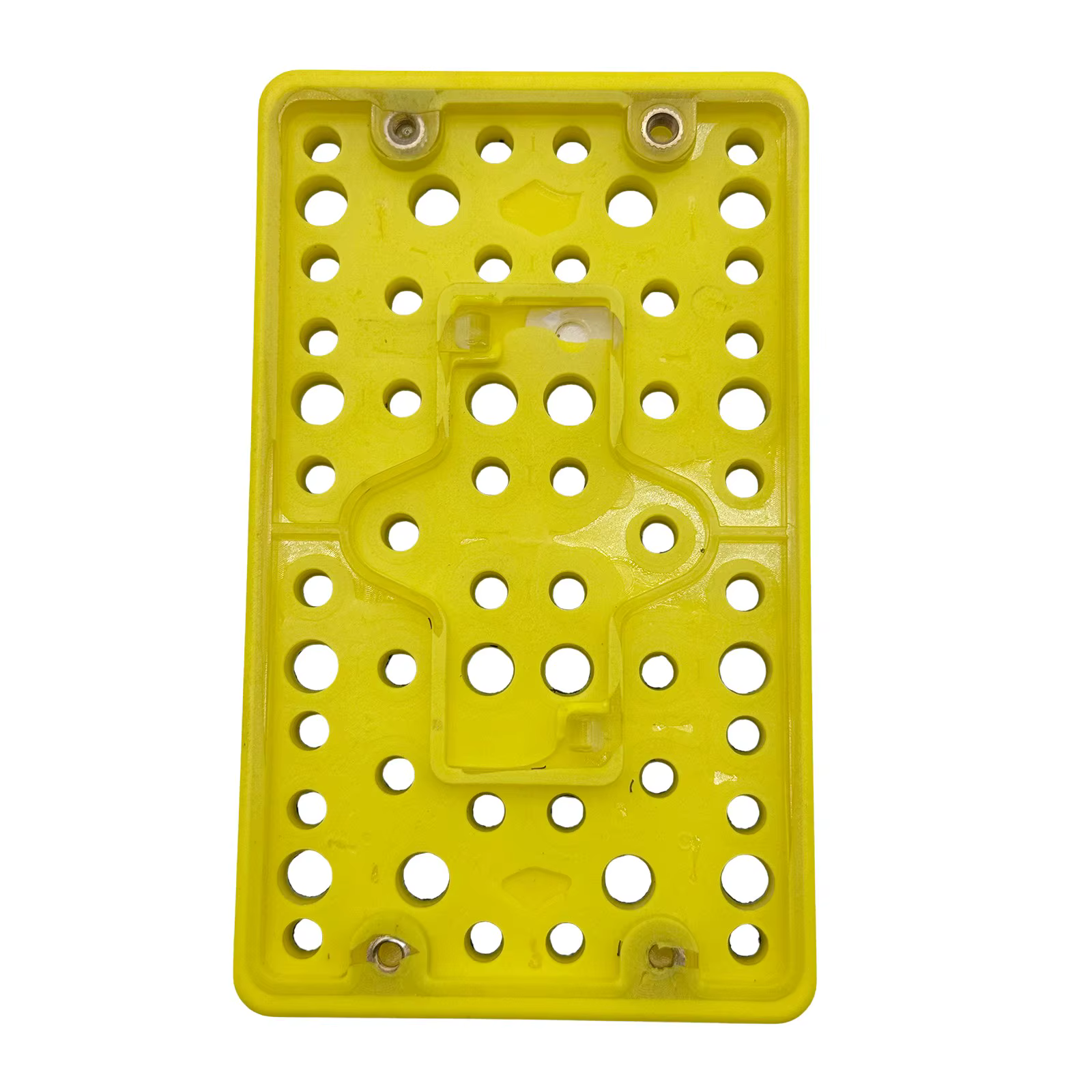 Tampon de support de ponceuse 80x133mm avec 54 trous d'extraction de poussière, tampon de ponçage de