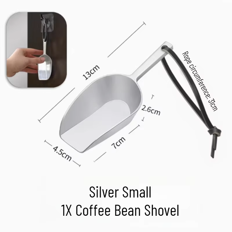 Pelle à mesurer en plastique pour grains de café, échelle, farine, glace, outil de mesure de fierté,