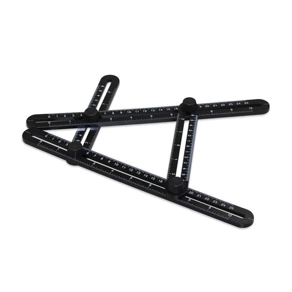 Rapporteur règle multi-angle modèle 4 outil de mesure d'angle pliant brique carrelage bois coin prod