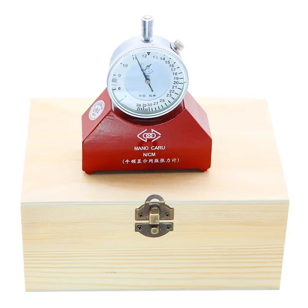 Outil de mesure de jauge de tension Newton de haute précision en soie imprimée 8-50N