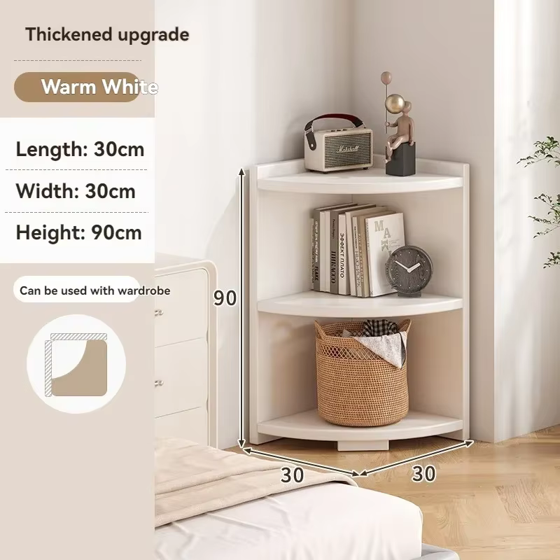 Armoire de rangement d'angle pour la maison, meuble simple pour entrée, porte-manteau, vitrine d'ang