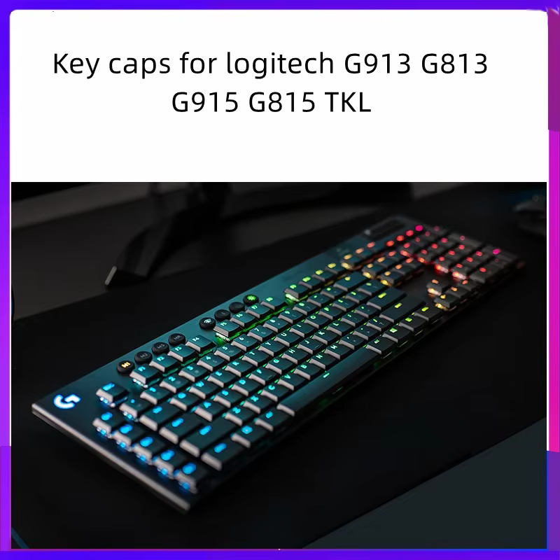 Capuchons de touches ESC Ctrl Alt Shift Tab Capslock Space pour clavier mécanique Logitech G913 G915