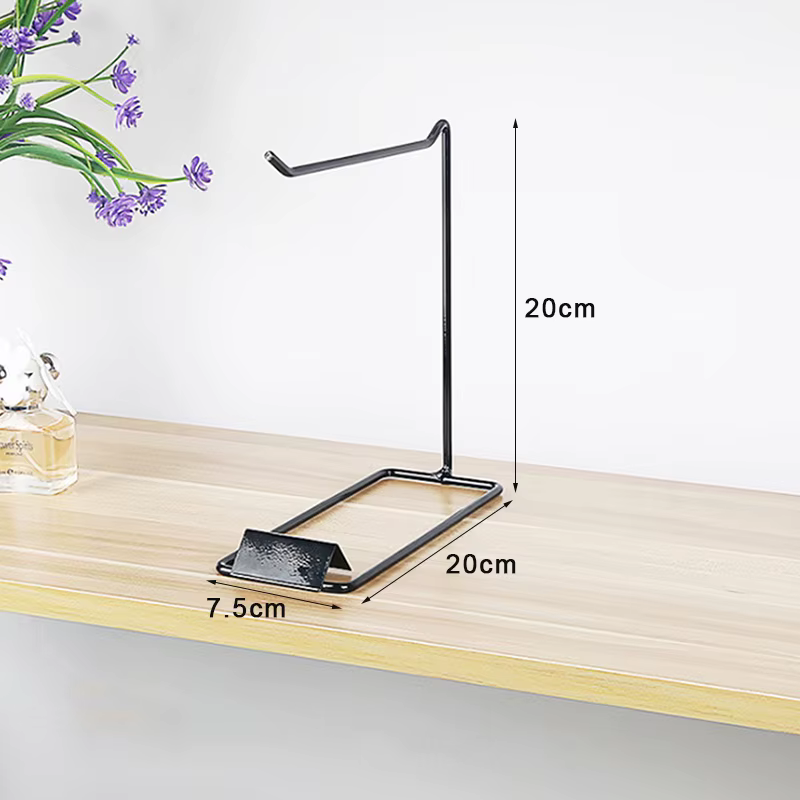 Support en fer pour bijoux, présentoir de bureau pour la maison, rangement pour boucles d'oreilles, 