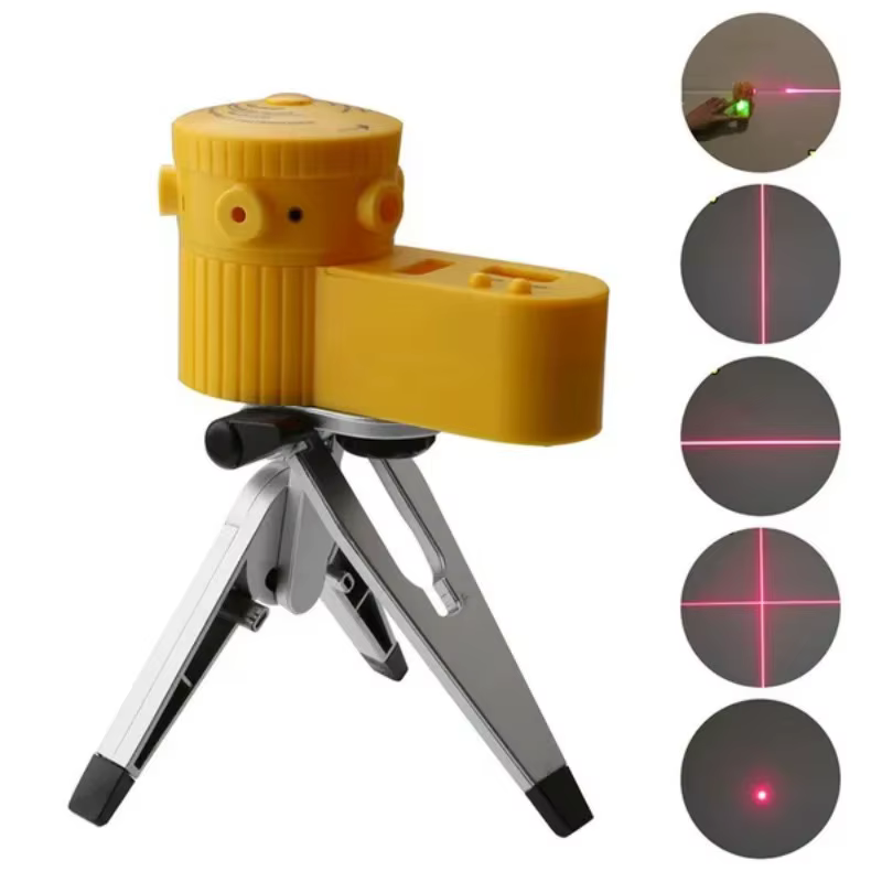 Niveau laser, outil de niveaux réglables à 360 degrés avec ligne, outil de mesure de nivellement aut