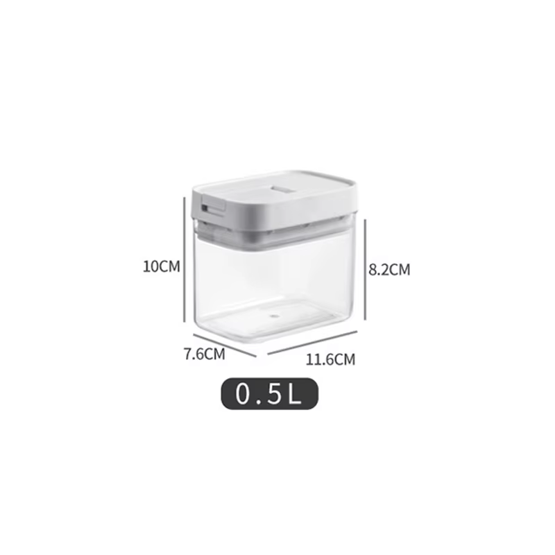 Boîte de rangement de pâtes, réservoir en plastique Transparent avec joint de Grain, conteneur de st