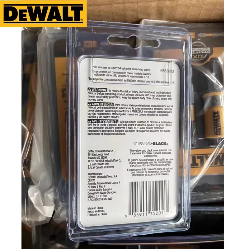 DEWALT – ensemble de manchons d'embouts électriques Phillips, tournevis à Impact, ensemble d'embouts