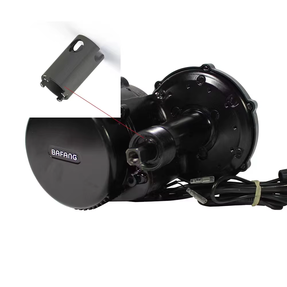Bafang Mid Motor BBS01 BBS02 Outil Jeu de clés pour processus de tréfilage à 4 mâchoires
